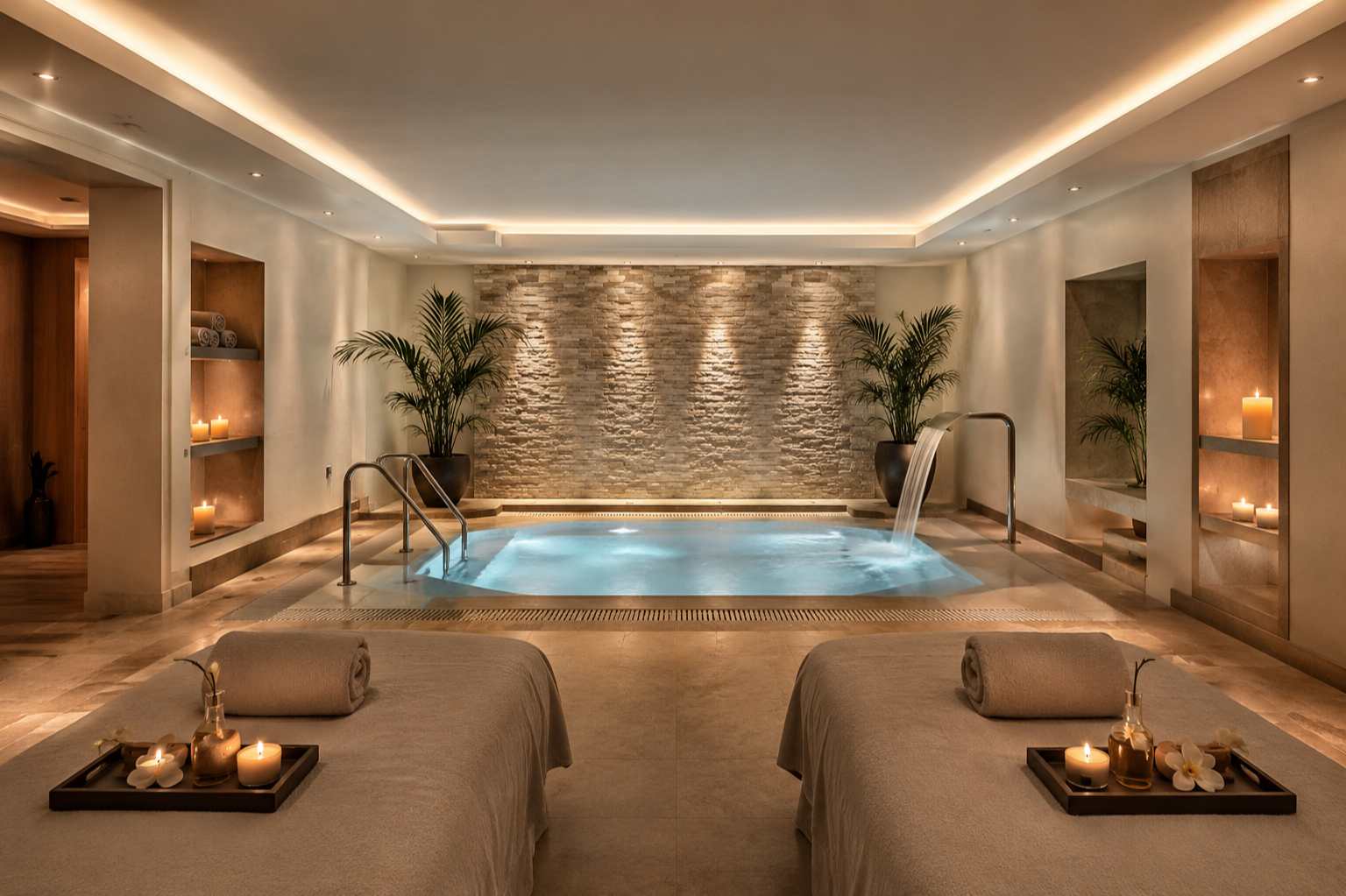 Sonido e iluminacion en el SPA de un Hotel: El bienestar comienza por los sentidos.